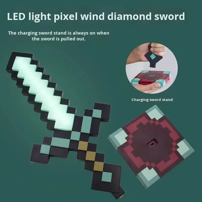 Minecraft Diamond Sword Light  13 Colours