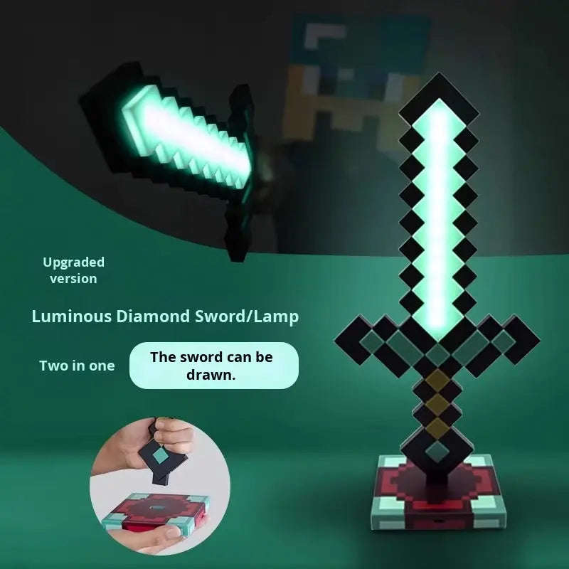 Minecraft Diamond Sword Light  13 Colours