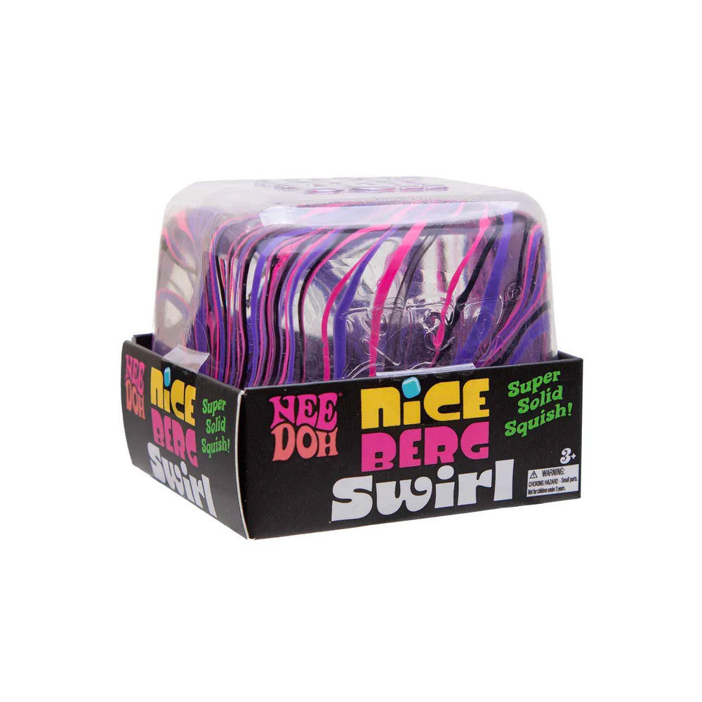 Needoh Swirl Cube Purple